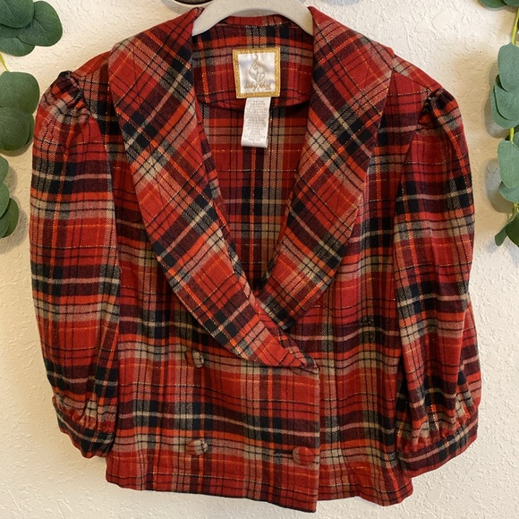 Vintage Y2K Baby Phat Red Plaid Blazer Jacket✨ - Picture 3 of 8